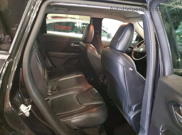 1C4PJMDS2GW344466 2016 JEEP CHEROKEE Black Widok wnętrza z tyłu