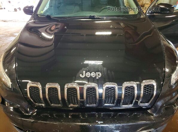 1C4PJMDS2GW344466 2016 JEEP CHEROKEE Black Widok komory silnika