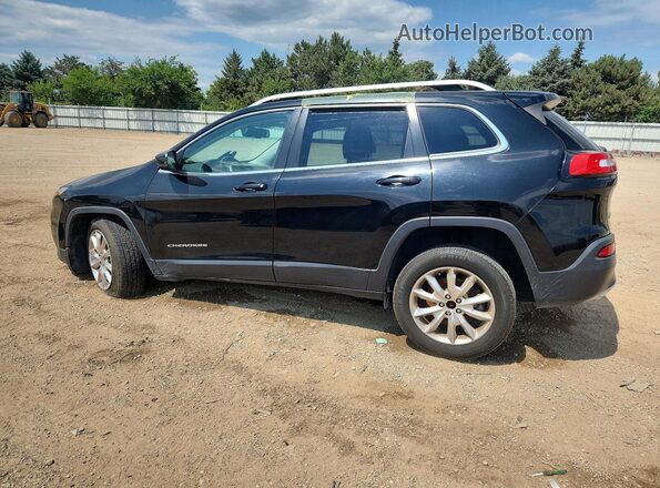 1C4PJMDS2HW569634 2017 JEEP CHEROKEE Black Задня ліва чверть