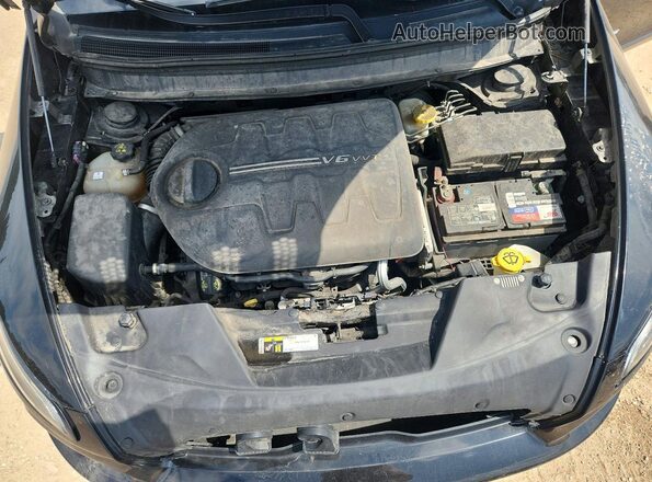 1C4PJMDS2HW569634 2017 JEEP CHEROKEE Black Вид задньої частини салону
