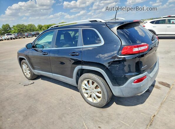 1C4PJMDS2HW584750 2017 JEEP CHEROKEE Black Rear right