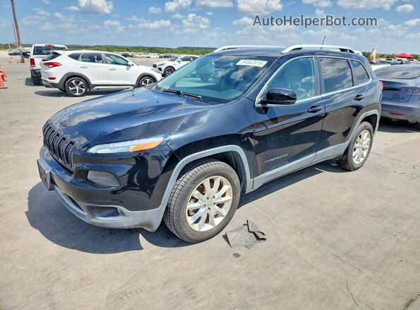 1C4PJMDS2HW584750 2017 JEEP CHEROKEE Black Rear left