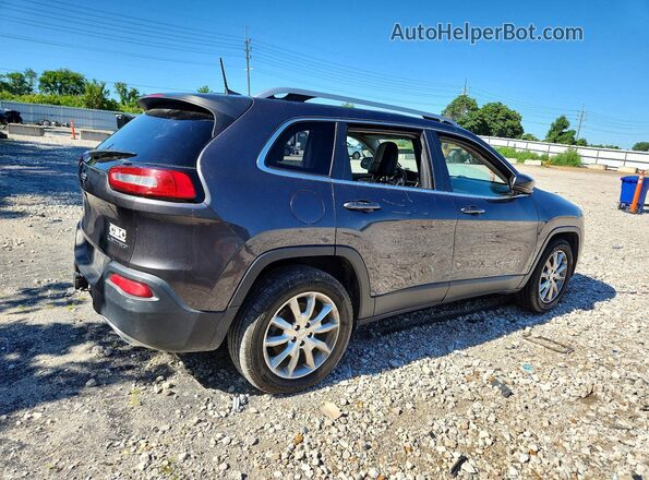 1C4PJMDS4GW102410 2016 JEEP CHEROKEE Угольный Задняя правая четверть