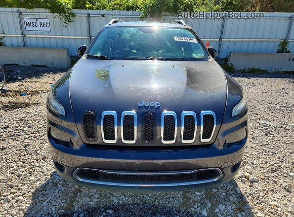 1C4PJMDS4GW102410 2016 JEEP CHEROKEE Угольный Вид спереди