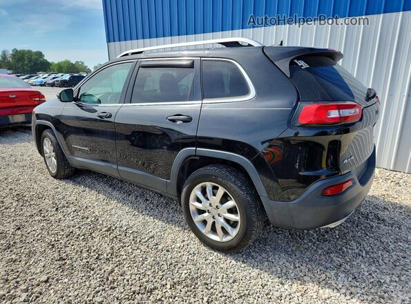 1C4PJMDS4GW123256 2016 JEEP CHEROKEE Черный Задняя левая четверть