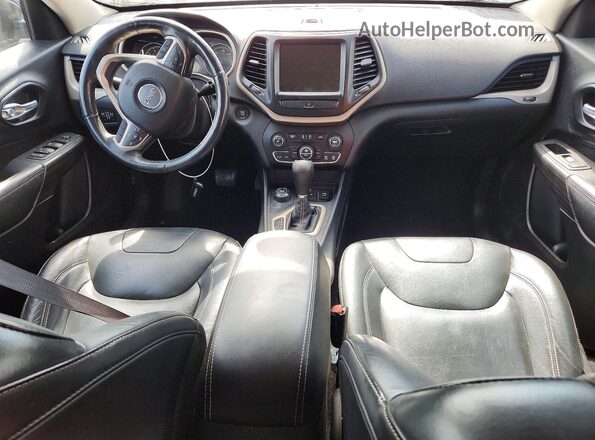 1C4PJMDS4GW123256 2016 JEEP CHEROKEE Черный Вид панели приборов