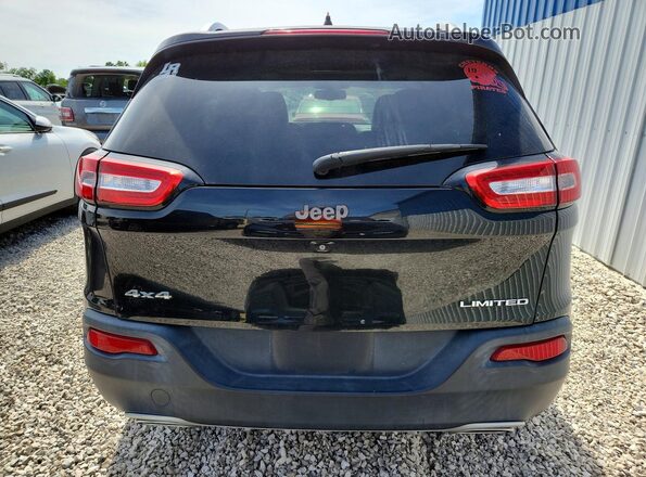 1C4PJMDS4GW123256 2016 JEEP CHEROKEE Черный Вид сзади