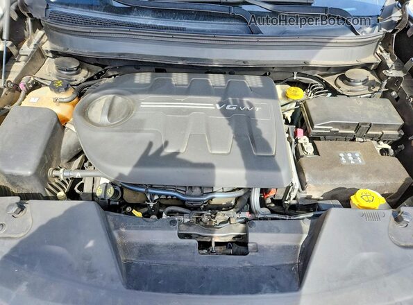 1C4PJMDS4GW123256 2016 JEEP CHEROKEE Черный Вид подкапотного пространства