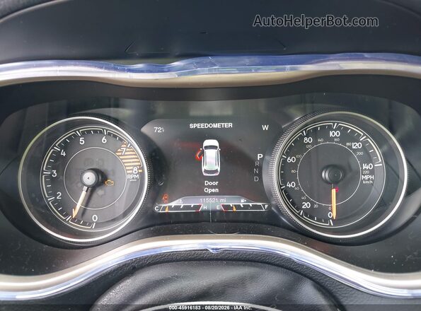 1C4PJMDS4GW123919 2016 JEEP CHEROKEE Серый Вид задних сидений