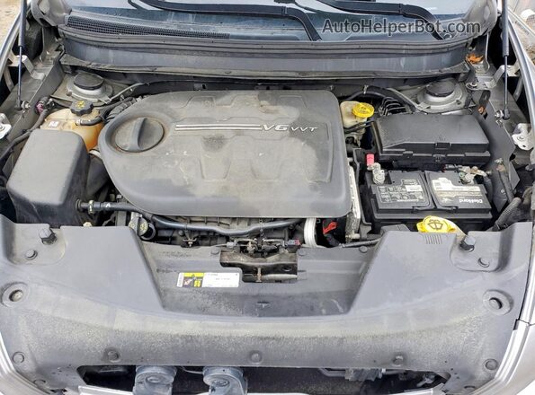 1C4PJMDS4GW169671 2016 JEEP CHEROKEE Серебряный Вид подкапотного пространства