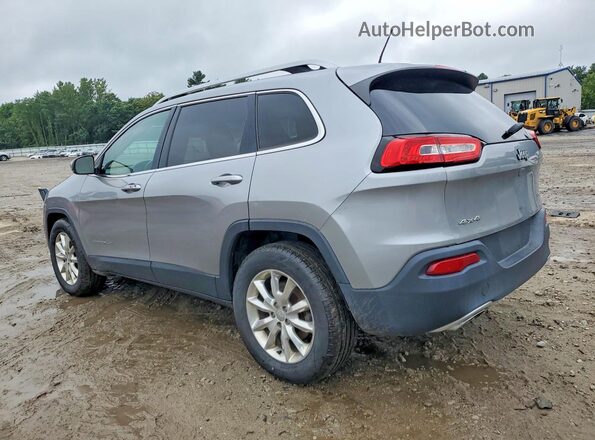 1C4PJMDS4GW169671 2016 JEEP CHEROKEE Серебряный Задняя левая четверть