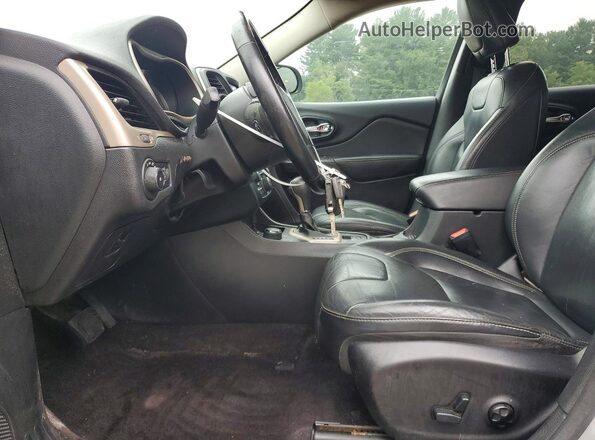 1C4PJMDS4GW169671 2016 JEEP CHEROKEE Серебряный Вид салона спереди