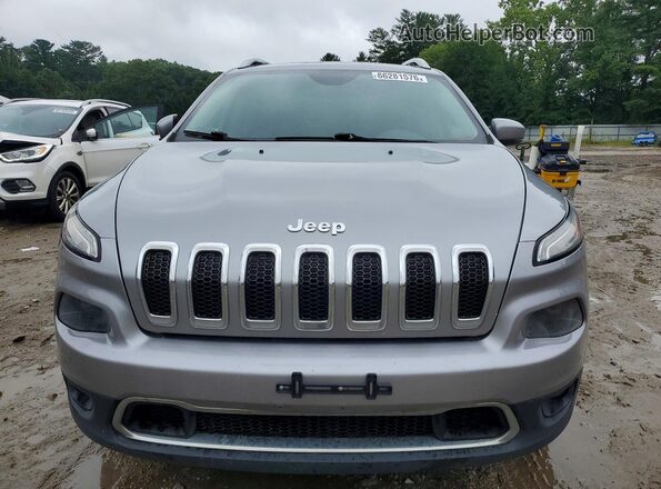 1C4PJMDS4GW169671 2016 JEEP CHEROKEE Серебряный Вид спереди