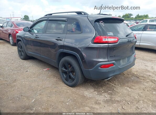 1C4PJMDS4HW659755 2017 JEEP CHEROKEE Gray Trasero izquierdo