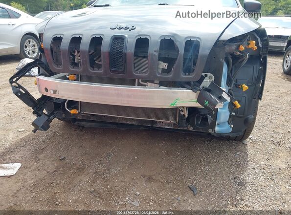 1C4PJMDS4HW659755 2017 JEEP CHEROKEE Gray Vista frontal