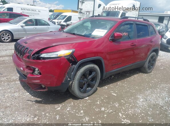 1C4PJMDS5GW301739 2016 JEEP CHEROKEE Red Front left