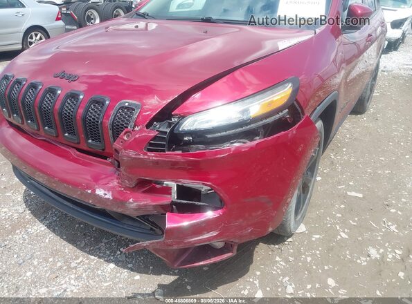 1C4PJMDS5GW301739 2016 JEEP CHEROKEE Red Front view