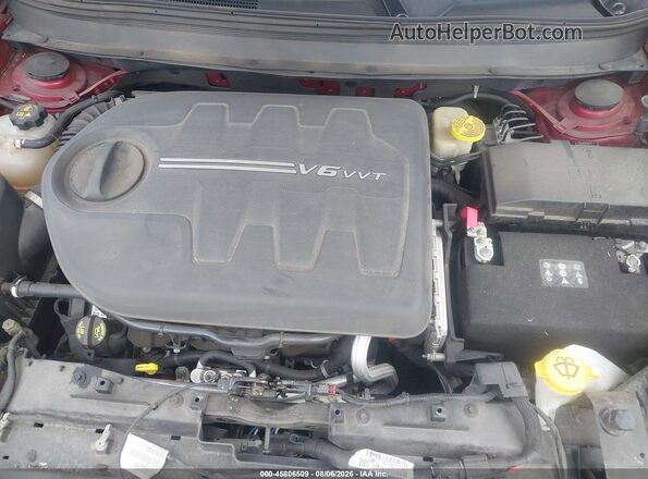 1C4PJMDS5GW301739 2016 JEEP CHEROKEE Red Rear view