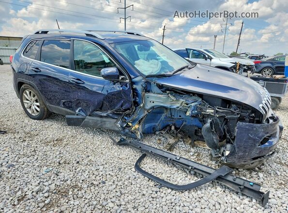 1C4PJMDS5GW305788 2016 JEEP CHEROKEE Blue Առջևի աջ