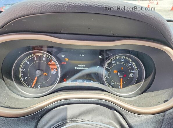 1C4PJMDS5GW305788 2016 JEEP CHEROKEE Blue Սարքավորումների վահանակի տեսք