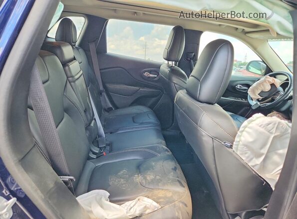 1C4PJMDS5GW305788 2016 JEEP CHEROKEE Blue Հետևի նստատեղերի տեսք
