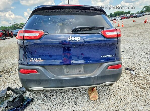 1C4PJMDS5GW305788 2016 JEEP CHEROKEE Blue Հետևի տեսք