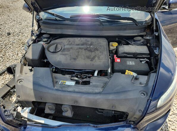 1C4PJMDS5GW305788 2016 JEEP CHEROKEE Blue Սալոնի հետևի տեսք