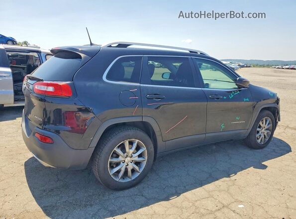 1C4PJMDS6HD228331 2017 JEEP CHEROKEE Black Հետևի աջ