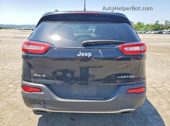 1C4PJMDS6HD228331 2017 JEEP CHEROKEE Black Հետևի տեսք