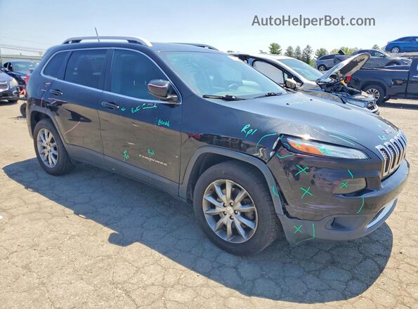 1C4PJMDS6HD228331 2017 JEEP CHEROKEE Black Առջևի աջ