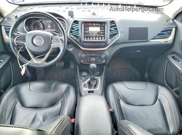 1C4PJMDS7GW123266 2016 JEEP CHEROKEE Blue Widok deski rozdzielczej