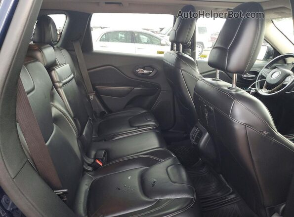 1C4PJMDS7GW123266 2016 JEEP CHEROKEE Blue Widok tylnych siedzeń