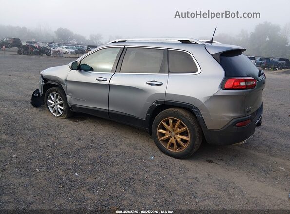 1C4PJMDS7GW279470 2016 JEEP CHEROKEE Silver Задня ліва чверть