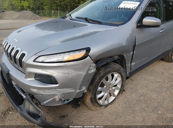 1C4PJMDS7GW279470 2016 JEEP CHEROKEE Silver Вид спереду