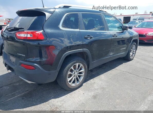1C4PJMDS7GW286807 2016 JEEP CHEROKEE Черный Задняя правая четверть