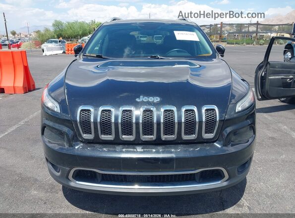1C4PJMDS7GW286807 2016 JEEP CHEROKEE Черный Вид щитка приборов