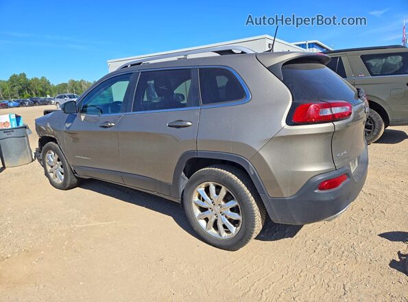 1C4PJMDS7HW653917 2017 JEEP CHEROKEE Beige უკანა მარცხენა