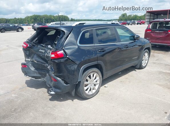 1C4PJMDS8GW104533 2016 JEEP CHEROKEE Black Tył prawy