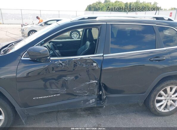1C4PJMDS8GW104533 2016 JEEP CHEROKEE Black Widok z przodu