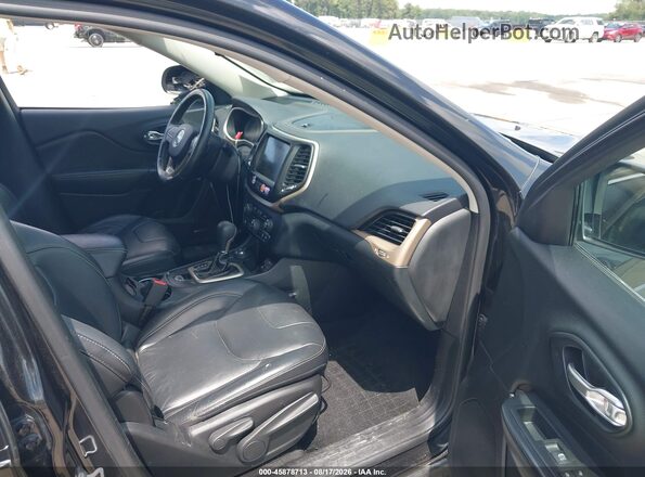 1C4PJMDS8GW104533 2016 JEEP CHEROKEE Black Widok wnętrza z przodu