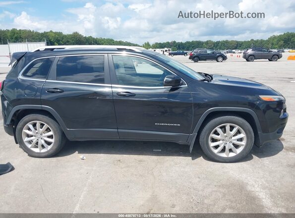 1C4PJMDS8GW104533 2016 JEEP CHEROKEE Black Widok wnętrza z tyłu