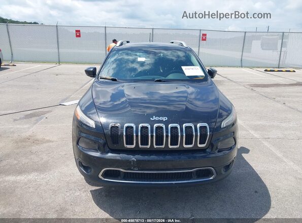 1C4PJMDS8GW104533 2016 JEEP CHEROKEE Black Widok zestawu wskaźników