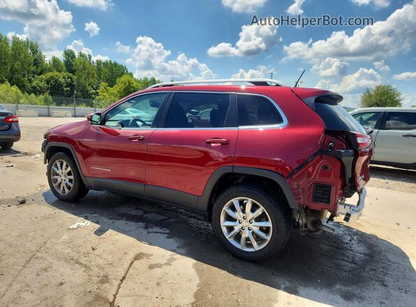 1C4PJMDS8GW251208 2016 JEEP CHEROKEE Коричневый Задняя левая четверть