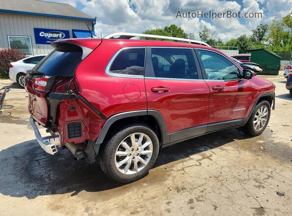 1C4PJMDS8GW251208 2016 JEEP CHEROKEE Коричневый Задняя правая четверть
