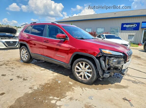 1C4PJMDS8GW251208 2016 JEEP CHEROKEE Коричневый Передняя правая четверть