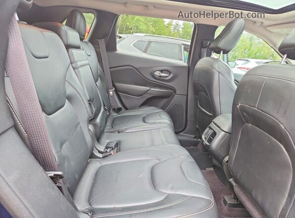 1C4PJMDS9GW339541 2016 JEEP CHEROKEE Синий Вид задней части салона