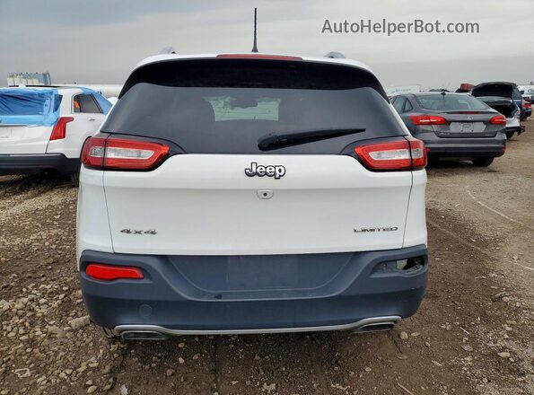 1C4PJMDSXGW175118 2016 JEEP CHEROKEE White Widok z tyłu