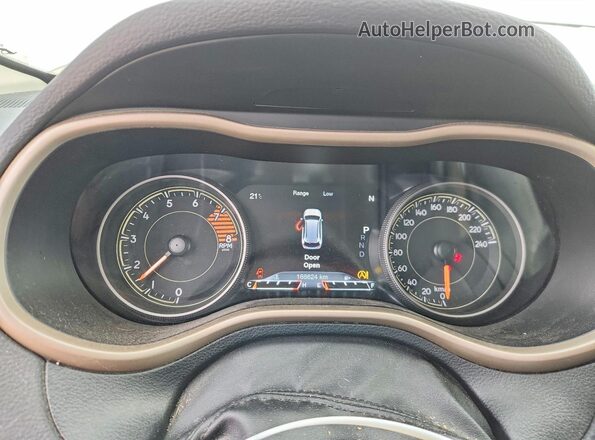 1C4PJMDSXGW374802 2016 JEEP CHEROKEE White Widok zestawu wskaźników