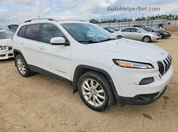 1C4PJMDSXGW374802 2016 JEEP CHEROKEE White Przód prawy