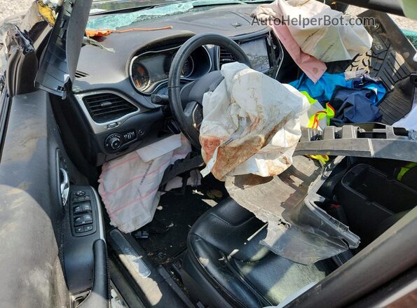 1C4PJMDX0KD398610 2019 JEEP CHEROKEE Серый Вид панели приборов